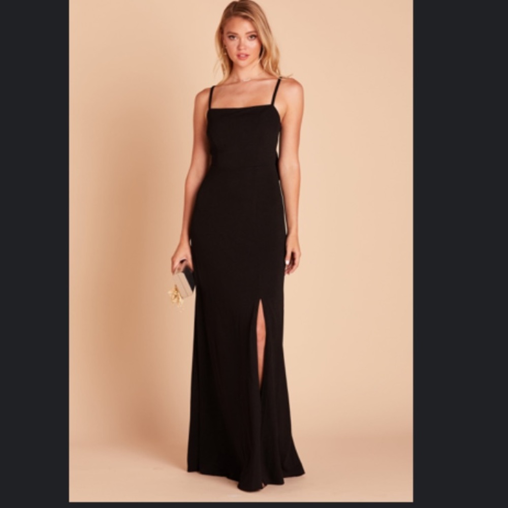 Birdy Grey Black Crepe Dress